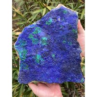 Azurit Mit Malachit - Morenci Mine, Arizona Museumsgroße Probe Mineralproben Blauer Kristall Mineraliensammlung von LucidMineralsLLC