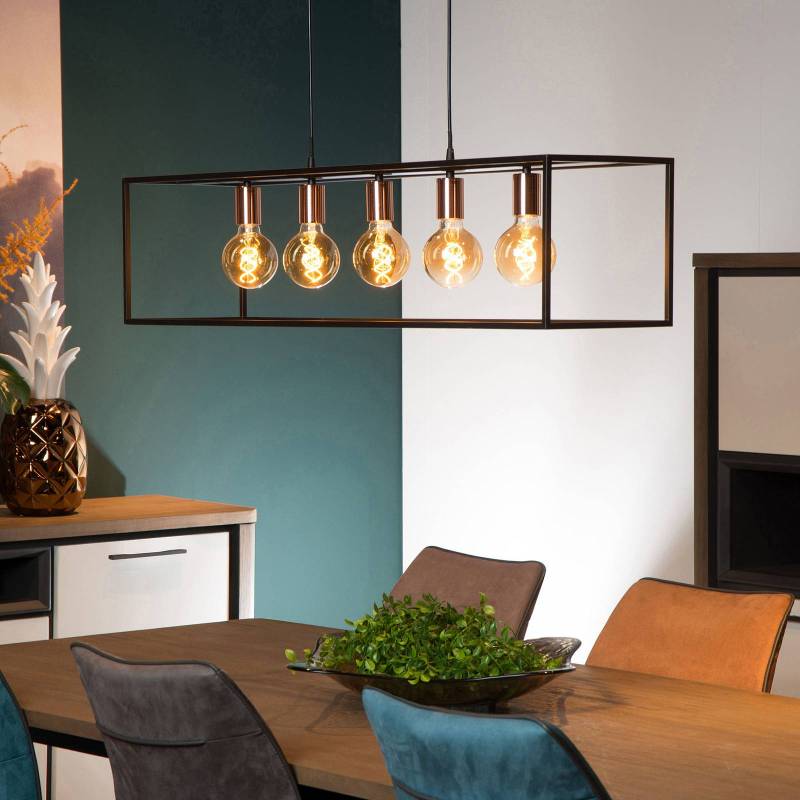 Hängeleuchte Arthur, fünfflammig, schwarz Hängeleuchte Arthur, fünfflammig, schwarz von Lucide