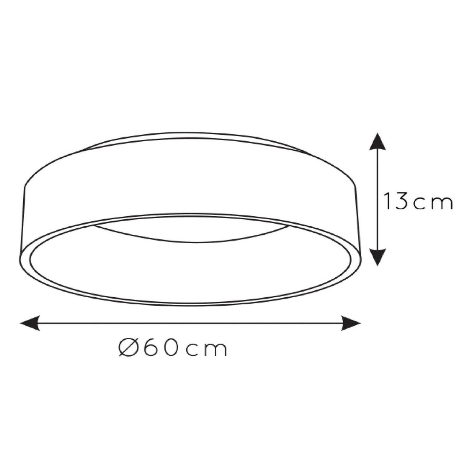 LED-Deckenleuchte Talowe, weiß, Ø 60 cm von Lucide