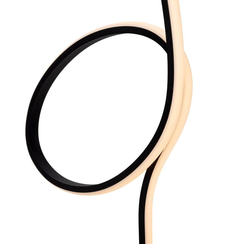 LED-Stehleuchte Flamingo, schwarz, RGB, Stahl, Höhe 127 cm LED-Stehleuchte Flamingo, schwarz, RGB, Stahl, Höhe 127 cm von Lucide