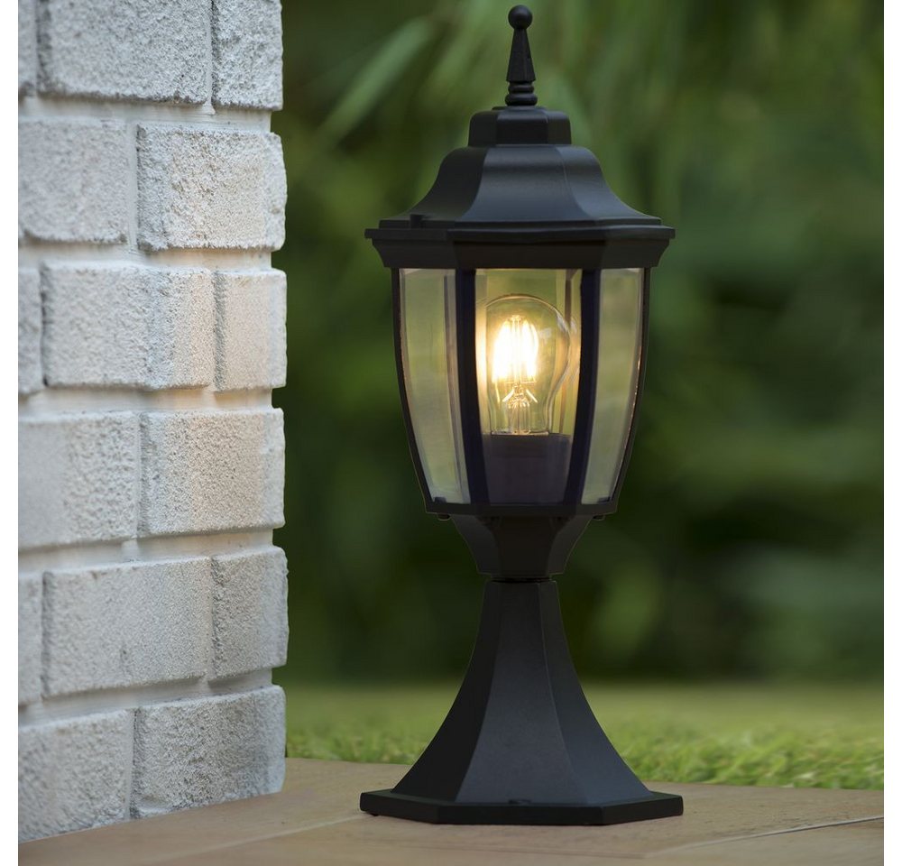 Lucide Außen-Stehlampe Sockelleuchte Tireno in schwarz, 420mm von Lucide
