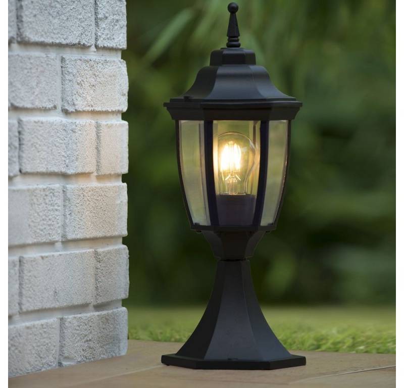 Lucide Außen-Stehlampe Sockelleuchte Tireno in schwarz, 420mm Lucide Außen-Stehlampe Sockelleuchte Tireno in schwarz, 420mm von Lucide