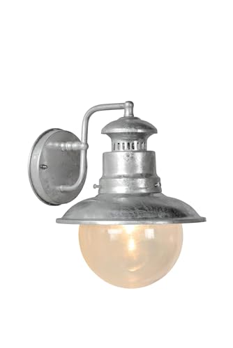 LUCIDE FIGO - Wandleuchte Innen/Außen - Ø 21,5 cm - 1xE27 - IP44 - Zink LUCIDE FIGO - Wandleuchte Innen/Außen - Ø 21,5 cm - 1xE27 - IP44 - Zink von LUCIDE