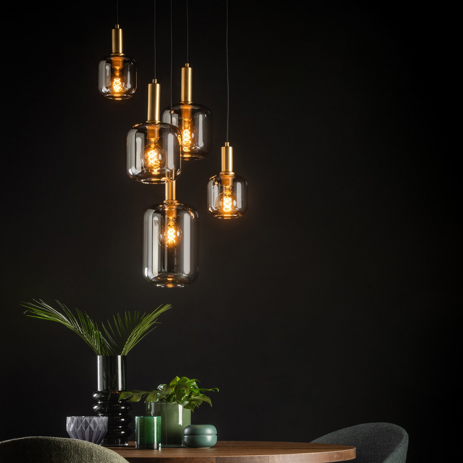 Lucide Hängelampe Joanet Hängeleuchte Deckenlampe Lampe Rauchglas Fünfflammig845 B-Ware Lucide Hängelampe Joanet Hängeleuchte Deckenlampe Lampe Rauchglas Fünfflammig845 B-Ware von Lucide
