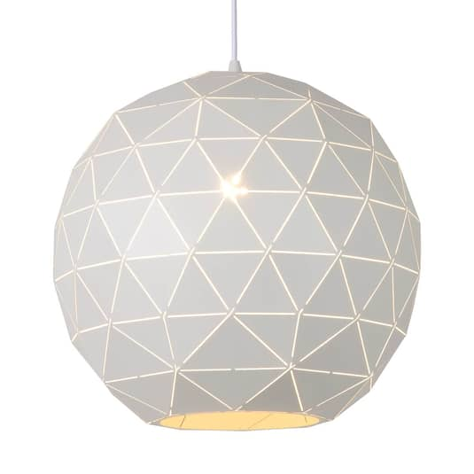 Lucide Hängeleuchte Hängeleuchte Lampe Leuchte Otona Aus Metall Weiß ø 40cm Kuge B-Ware von Lucide