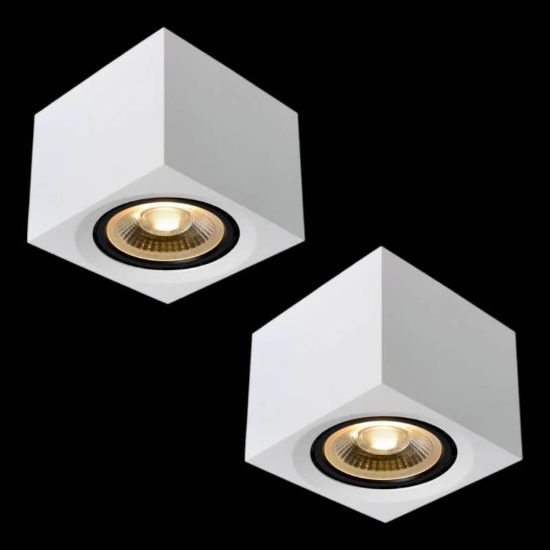 Lucide LED-Deckenstrahler Fedler Deckenlampe Deckenleuchte Leuchte 2 STÜCK von Lucide