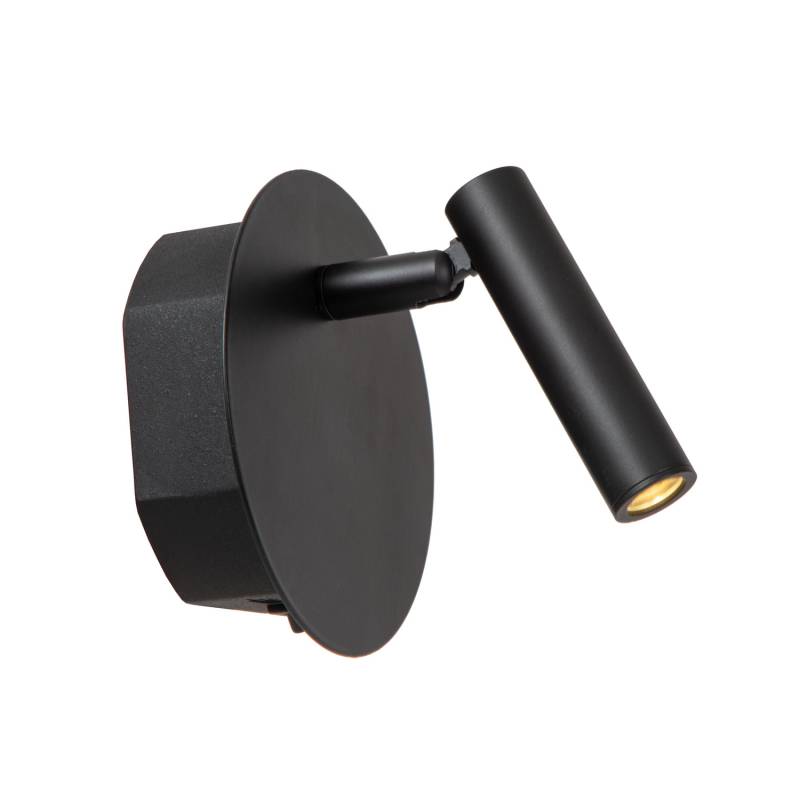 Lucide Led Akkuwandspot Wandlampe Leuchte Jolijn Schwarz Magnet Usb 10 Cm B-Ware von Lucide