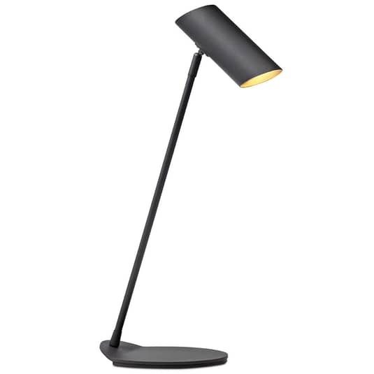 Lucide Raffinierte Schreibtischlampe Hester Schwarz Tischleuchte Bürotischlampe B-Ware von Lucide