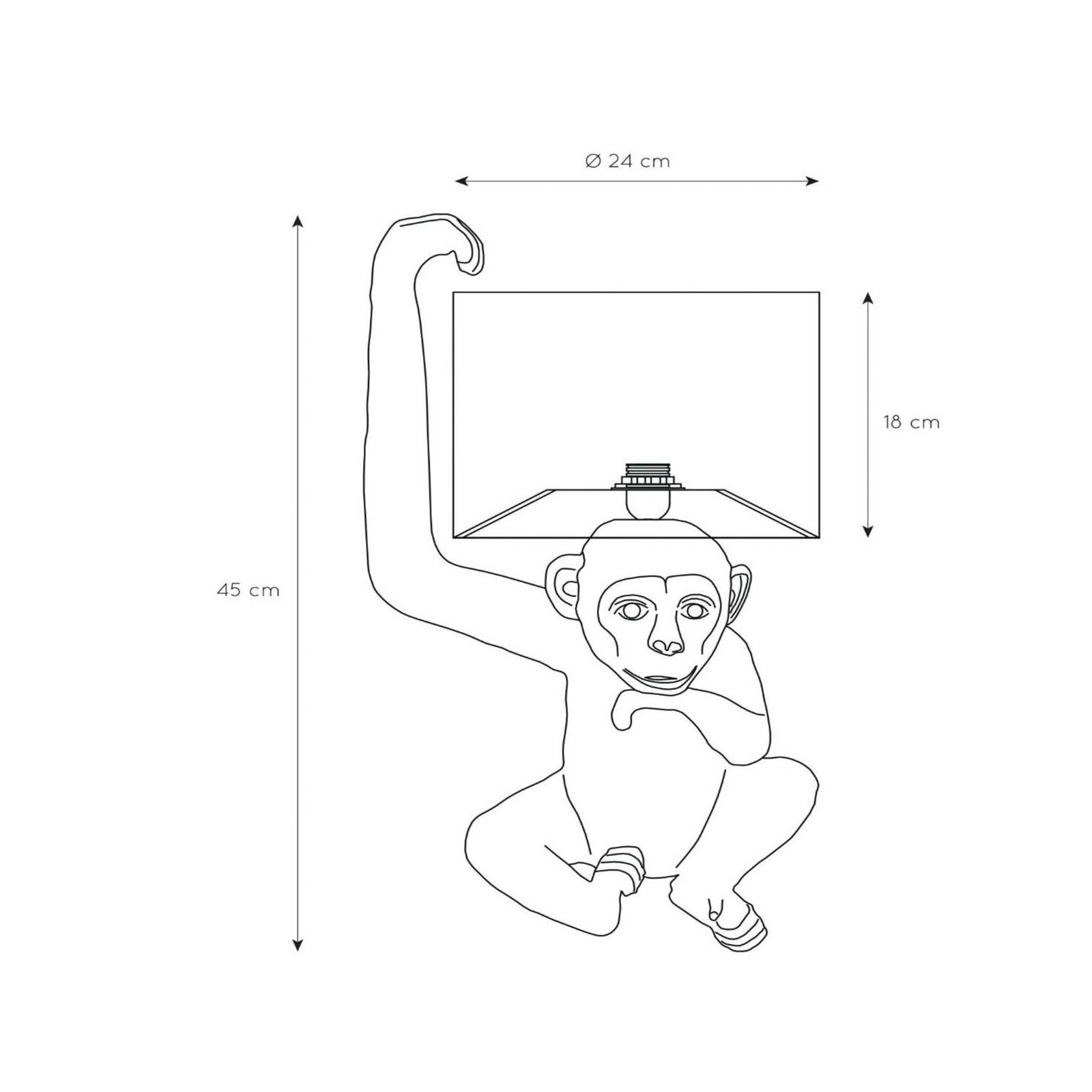 Tischleuchte Extravaganza Chimp, gold/schwarz von Lucide