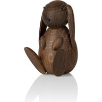 Lucie Kaas - Bunny Holzfigur, H 8,5 cm / Eiche geräuchert von Lucie Kaas