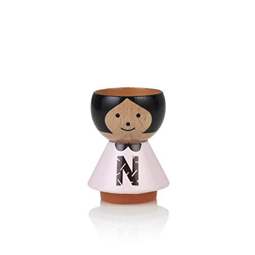 Lucie Kaas Eierbecher, Buchenholz, 7cm von Lucie Kaas