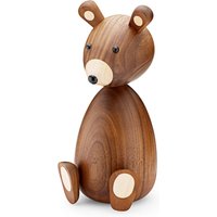 Lucie Kaas - Papa Bär Holzfigur, H 23,5 cm / Walnuss von Lucie Kaas