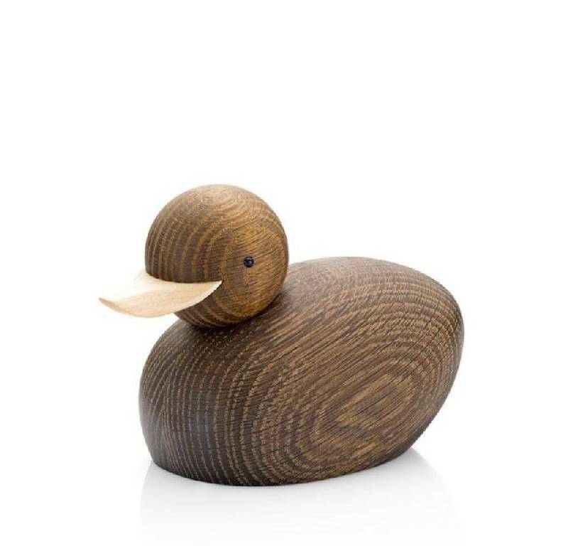 Lucie Kaas Skulptur Holzfigur Ente (S) von Lucie Kaas