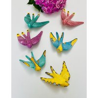 6Er Set Schwalben | 4L + 2 M. Es Lebe Der Frühling Sei Glücklich Und Freue Dich, Wann Immer Du Sie An Wand Flattern Siehst. Wohnkunst Deiner Wand 6Er Set Schwalben | 4L + 2 M. Es Lebe Der Frühling Sei Glücklich Und Freue Dich, Wann Immer Du Sie An Wand Flattern Siehst. Wohnkunst Deiner Wand von Lucilinha