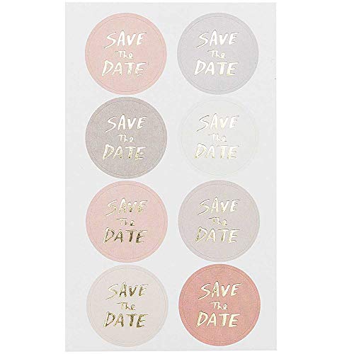 LUCK Sticker Save the Date 32 Stück 14x8,5cm Rosa Bubble Typografisch Selbstklebend LUCK Sticker Save the Date 32 Stück 14x8,5cm Rosa Bubble Typografisch Selbstklebend von LUCK