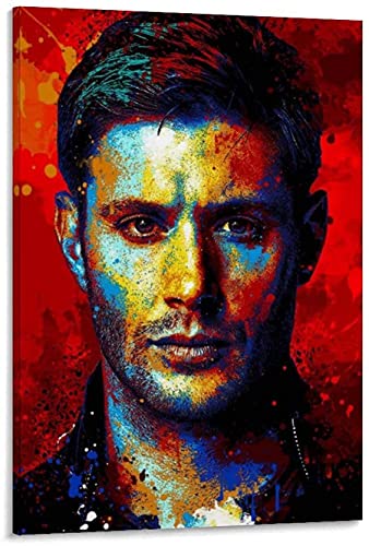 Luck7 Leinwand Druck Poster Dean Winchester für Porch Decor Wandkunst Kunstwerk Malerei Kunstdrucke Bild 23.6"x35.4"(60x90cm) Kein Rahmen von Luck7