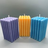Rechteckige Bubble Kerze | 100% Sojawachs Geschenkkerze Duftkerze Dekorative Geschenk Handgemachte Rechteckige Bubble Kerze | 100% Sojawachs Geschenkkerze Duftkerze Dekorative Geschenk Handgemachte von LuckCandle