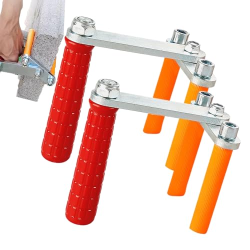 Brettträger 2 Stück, Verstellbarer Tragegriff, Platten Greifzange Zum Tragen Von Großformatigen Bauplatten Renovierung Umbau Baustelle von Luckxing