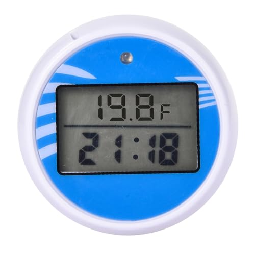Eisbad Thermometer Timer, Wasserdichtes Eisbadthermometer Zeit Ice Bath Thermometer Timer Wasserdichte Schwimmthermometer Bade Und Poolthermometer Digitale Wasserthermometer Eisbad von Luckxing