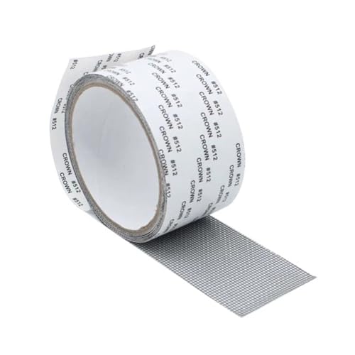 Fliegengitter Reparatur Set Reparaturband Für Moskitonetze Glasfasergewebeband Stark Haftender Tür Fenstergitter Patch Drahtgitter Mit Schere Bildschirm-Reparatur-Kit Für Reparaturlöcher-Siebnetz von Luckxing