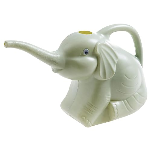 Gießkanne Tier Gießkanne Kleine Gartengießkanne Aus Kunststoff 2 Liter Blumengießkanne Elefant Gartengießkanne Modern Gießkanne Kleine Dekogießkannen Für Innen- Und Außenbereich 30 × 12 × 18 Cm - Grün von Luckxing