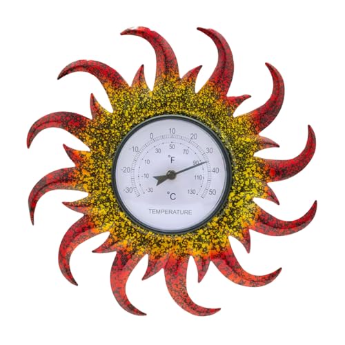 Luckxing Dekoratives Außenthermometer, Universalthermometer, Dekoratives Außenthermometer für Terrasse, Wohnzimmer, Gartengewächshaus, Weinkeller, Keine Batterien erforderlich Luckxing Dekoratives Außenthermometer, Universalthermometer, Dekoratives Außenthermometer für Terrasse, Wohnzimmer, Gartengewächshaus, Weinkeller, Keine Batterien erforderlich von Luckxing