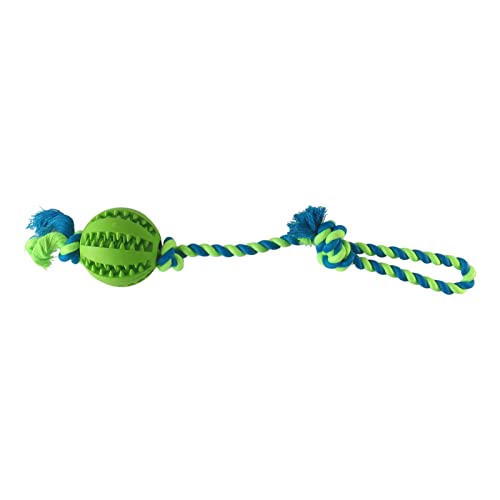 Hundeseile Naturgummi Interaktives Hundespielzeug Ball Mit Schnur, Welpenspielzeug Ball Set, Kauspielzeug Für Hunde, Schleuderball Für Hunde, Wurfball Für Hunde Mit Seil, Zieh- Und Zerrspielzeug von Luckxing