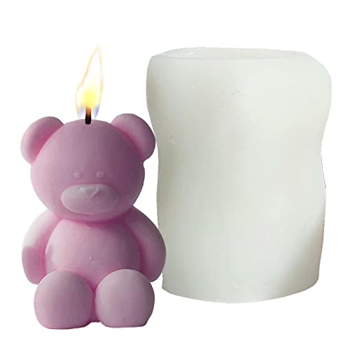 Kerzen-Gießform, Seifen-Gießformen Silikonform Kerzenformen Teddybär Form Silikon Kerze Seifenherstellung Form, Bär Kerzenform Bär Silikon Wiederverwendbare Tierform Kuchenform Für Kerzen, Seifen Kerzen-Gießform, Seifen-Gießformen Silikonform Kerzenformen Teddybär Form Silikon Kerze Seifenherstellung Form, Bär Kerzenform Bär Silikon Wiederverwendbare Tierform Kuchenform Für Kerzen, Seifen von Luckxing