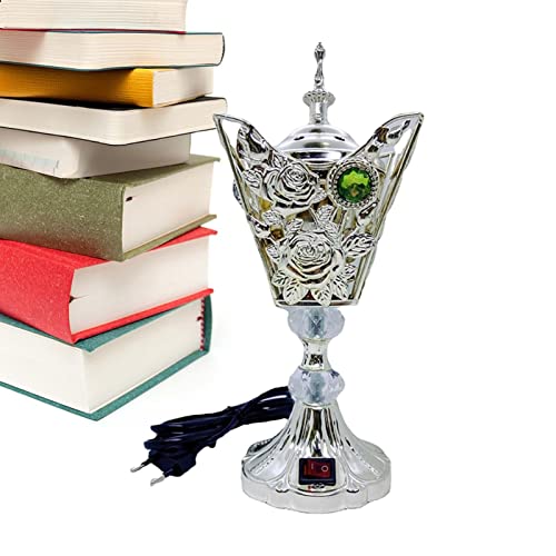 Luckxing Arabischer Weihrauchbrenner | Elektrischer Räucherkohlebrenner Naher Osten - Arabischer Räuchergefäß, elektrischer Brenner der Kirche für Yoga-Raum, Meditationsraum Luckxing Arabischer Weihrauchbrenner | Elektrischer Räucherkohlebrenner Naher Osten - Arabischer Räuchergefäß, elektrischer Brenner der Kirche für Yoga-Raum, Meditationsraum von Luckxing