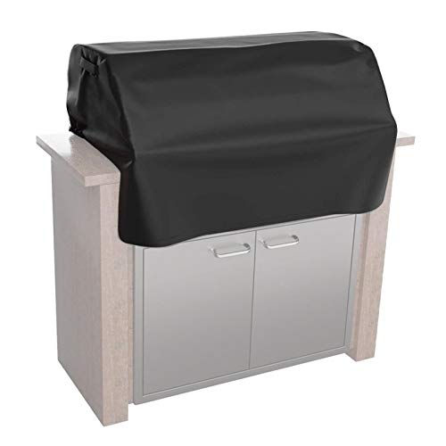 Luckxing BBQ Oben Grillabdeckung, BBQ Oben Grill Abdeckhaube BBQ Grillabdeckung Wasserdicht Gasgrill Schutzhülle, Grillabdeckung Gasgrill Schutzhülle Abdeckhaube Haube 81 X 66 X 61C Schwarz von Luckxing