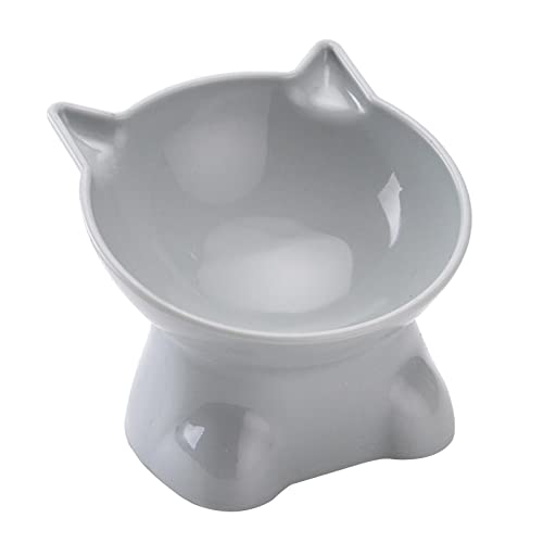 Luckxing Futternäpfe Katzen Futter, Futternapf Katze Erhöht - Anti Erbrechen Fressnapf Katze Mit 15° Neigung Design - Katzenfutter Napf Katze Klein Futternäpfe Für Katzen Essen Schale - Katzennäpfe Luckxing Futternäpfe Katzen Futter, Futternapf Katze Erhöht - Anti Erbrechen Fressnapf Katze Mit 15° Neigung Design - Katzenfutter Napf Katze Klein Futternäpfe Für Katzen Essen Schale - Katzennäpfe von Luckxing