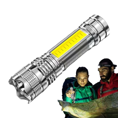 Luckxing Handtaschenlampe,helle Taschenlampe | Tragbare Camp-Taschenlampe - Hochhelle, wasserdichte LED-Camping-Taschenlampe mit 4 Beleuchtungen, Taschenlampe für Notfälle zu Hause und im Freien Luckxing Handtaschenlampe,helle Taschenlampe | Tragbare Camp-Taschenlampe - Hochhelle, wasserdichte LED-Camping-Taschenlampe mit 4 Beleuchtungen, Taschenlampe für Notfälle zu Hause und im Freien von Luckxing
