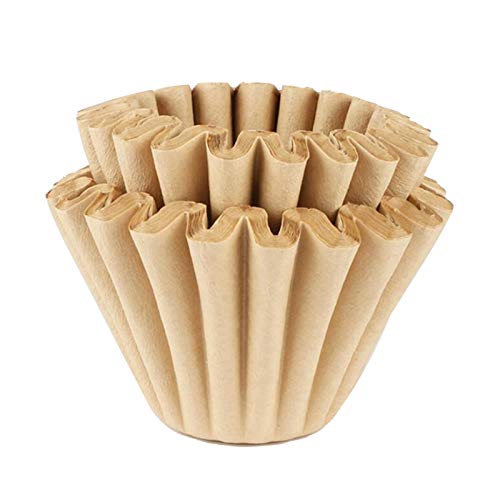 Luckxing Kaffeefilter Für Korbfilter Kaffeemaschine Filtertüten Korbfilterpapier 50 Stück Universal-Korbfiltertüten Papierfilter Für Kaffeemaschinen von Luckxing