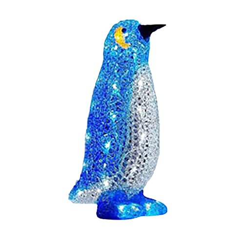 Luckxing LED Weihnachtsbeleuchtung Pinguin Weihnachtsfiguren Batteriebetrieben, Wetterbeständig Und Wasserdicht, Beleuchtet Weihnachtsdekoration Für Kinder von Luckxing
