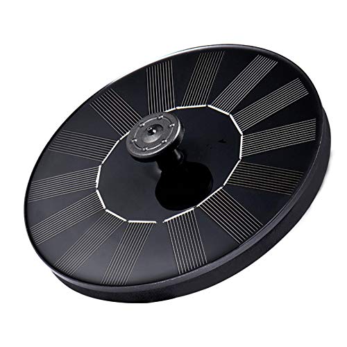 Luckxing Solar Springbrunnen, 1.4W Solar Teichpumpe Mit 7 Fontänenstile Solar Wasserpumpe Solar Schwimmender Fontäne Pumpe Für Gartenteich Oder Springbrunnen Vogel-Bad Fisch-Gegenstände von Luckxing