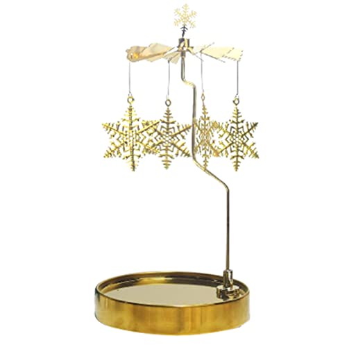 Luckxing Windlicht/Teelichtkarussel 1 Stück Rotierende Kerzenhalter Weihnachten Kerze Spinner Rentier Fee Schneeflocke Spinnen Teelichthalter Geschenke Für Urlaub Hochzeit Geburtstagsfeier Begünstigt Luckxing Windlicht/Teelichtkarussel 1 Stück Rotierende Kerzenhalter Weihnachten Kerze Spinner Rentier Fee Schneeflocke Spinnen Teelichthalter Geschenke Für Urlaub Hochzeit Geburtstagsfeier Begünstigt von Luckxing
