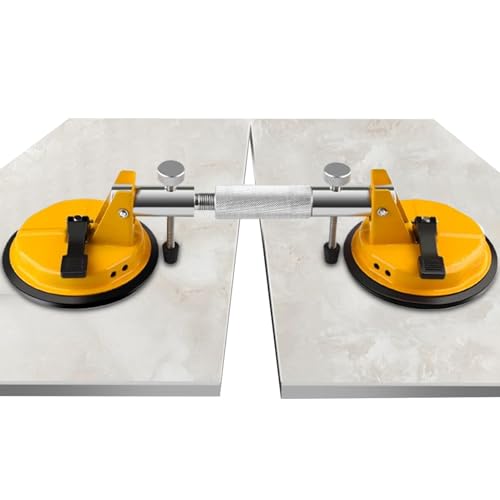 Stein,Vakuum Saugnapf Nahtloses Marmor Verlegesystem Zum Verbinden | Kompakte Installationshilfe Für Fliesen Glas Stein Marmor Platten von Luckxing