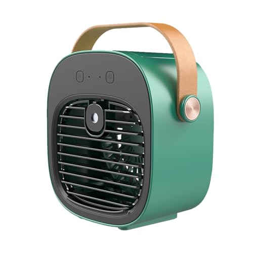Tragbare Klimaanlage Mobil, Turmventilatoren Wiederaufladbarer Ventilator Mit Wasserkühlung Persönlicher 3-Geschwindigkeiten Kühlventilator Mit Wassertank Luftkühler Für Camping, Zelt, Auto, Zimmer von Luckxing