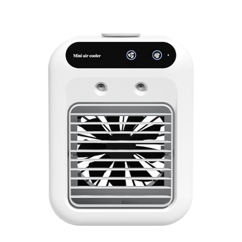 Turmventilatoren Wasserdunst Ventilator - Klimaanlage Ohne Abluftschlauch USB Luftbefeuchter Mit 2 Geschwindigkeiten, Sprühnebel Für Schreibtisch Tragbarer Lüfter Für Reisen Camping Zuhause Auto Turmventilatoren Wasserdunst Ventilator - Klimaanlage Ohne Abluftschlauch USB Luftbefeuchter Mit 2 Geschwindigkeiten, Sprühnebel Für Schreibtisch Tragbarer Lüfter Für Reisen Camping Zuhause Auto von Luckxing