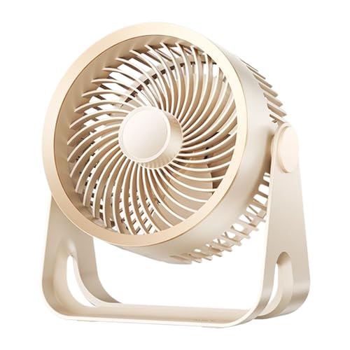 USB Ventilator Mini Tischventilatoren Leiser Betrieb, Wandmontierbare USB Powered Tischventilator, 3 Geschwindigkeiten Und 360° Neigefunktion USB-Ventilatoren Für Home Schlafzimmer Tisch Deskto von Luckxing