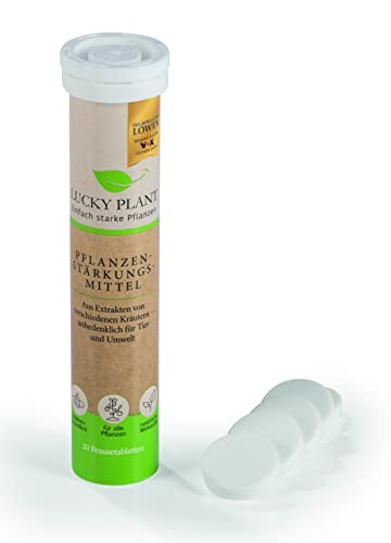 Lucky Plant Brausetablette aus Die Höhle der Löwen | einfache Anwendung | patentierter Wirkmechanismus | Inhalt: 20 wasserlösliche Tabs von Lucky Plant