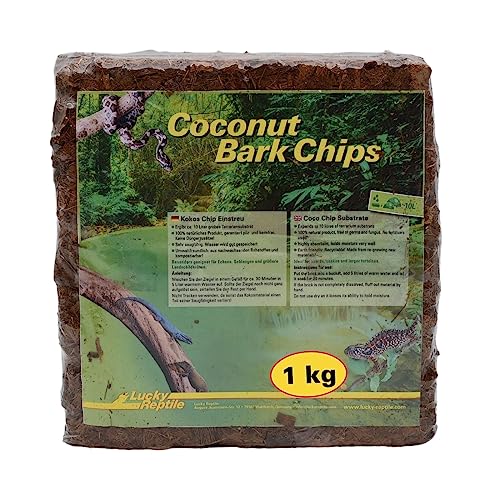 Lucky Reptile Coconut Bark Chips, Größe:1000 Gramm von Lucky Reptile