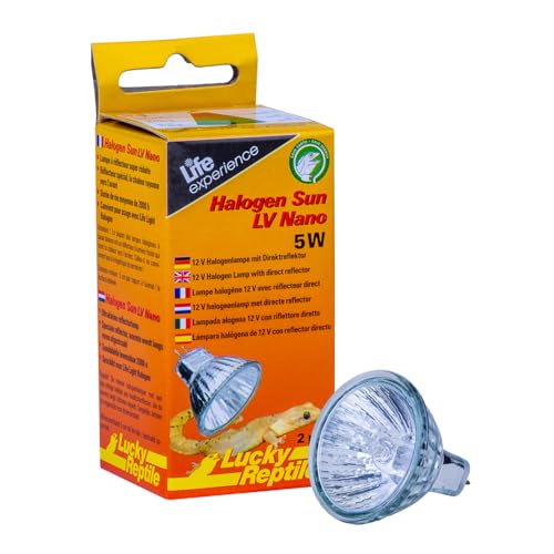Lucky Reptile Halogen Sun Nano LV Wärmestrahler im Doppelpack, Wattstärke:5 Watt von Lucky Reptile