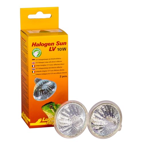 Lucky Reptile Halogen Sun LV - Doppelpack (mit GU5.3-Stecksockel), Wattstärke:10 Watt Lucky Reptile Halogen Sun LV - Doppelpack (mit GU5.3-Stecksockel), Wattstärke:10 Watt von Lucky Reptile