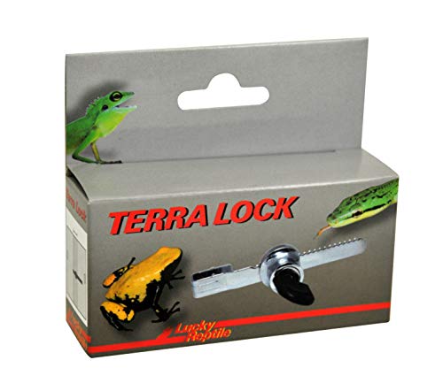 Lucky Reptile Terra Lock, Qualitativ hochwertiges Schloss für Schiebescheiben von Lucky Reptile