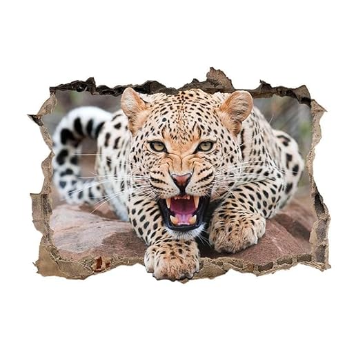 3D Afrikanischer Leopard Dekoratives Gemälde Selbstklebender Wandaufkleber für Wohnzimmer Schlafzimmer Kopfteil Raum TV Hintergrund Wandtapete 40 * 60cm 3D Afrikanischer Leopard Dekoratives Gemälde Selbstklebender Wandaufkleber für Wohnzimmer Schlafzimmer Kopfteil Raum TV Hintergrund Wandtapete 40 * 60cm von LuckyGGT