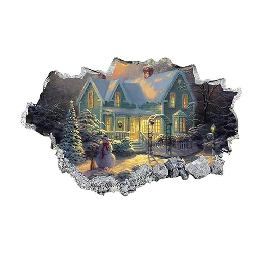 Glücklicher GGT Weihnachtsatmosphäre Dekoration Wandaufkleber Weihnachtsmann Feiertagsdekoration Aufkleber Wohnzimmer Selbstklebender Aufkleber 40 * 60cm Glücklicher GGT Weihnachtsatmosphäre Dekoration Wandaufkleber Weihnachtsmann Feiertagsdekoration Aufkleber Wohnzimmer Selbstklebender Aufkleber 40 * 60cm von LuckyGGT