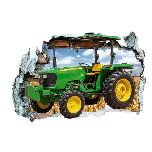 LuckyGGT 3D Dreidimensionaler Traktor Wandaufkleber Wandbrechende Schlafzimmer Wohnzimmer Dekoration Selbstklebender PVC Aufkleber Wasserdicht 40 * 60cm LuckyGGT 3D Dreidimensionaler Traktor Wandaufkleber Wandbrechende Schlafzimmer Wohnzimmer Dekoration Selbstklebender PVC Aufkleber Wasserdicht 40 * 60cm von LuckyGGT