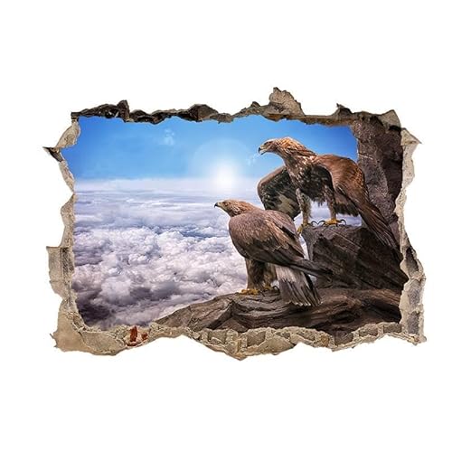 LuckyGGT 3D Kreativer Wanddurchdringender Adler Wohnzimmer Schlafzimmer Dekoration Wandaufkleber Selbstklebender Aufkleber LuckyGGT 3D Kreativer Wanddurchdringender Adler Wohnzimmer Schlafzimmer Dekoration Wandaufkleber Selbstklebender Aufkleber von LuckyGGT