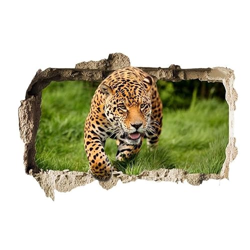 LuckyGGT Afrikanischer Leopard Selbstklebender Wandaufkleber Wohnzimmer Schlafzimmer Kopfteil Raumdekoration TV Hintergrund Wandtapete 40 * 60cm LuckyGGT Afrikanischer Leopard Selbstklebender Wandaufkleber Wohnzimmer Schlafzimmer Kopfteil Raumdekoration TV Hintergrund Wandtapete 40 * 60cm von LuckyGGT